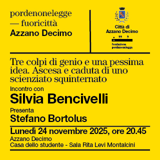 Fuoricittà ad Azzano Decimo con Silvia Bencivelli