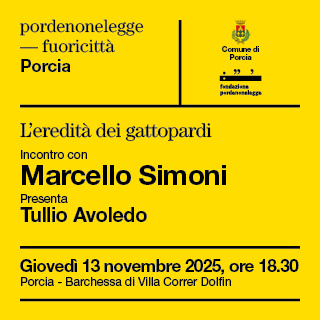 Fuoricittà a Porcia con Marcello Simoni
