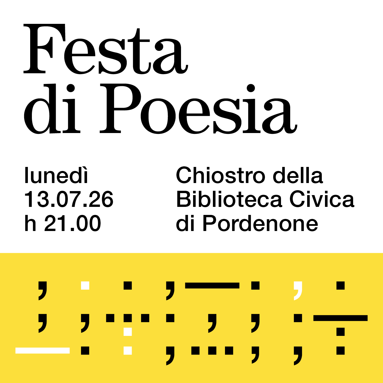 Festa di Poesia 2026