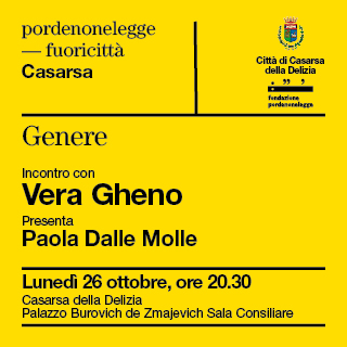 Fuoricittà a Casarsa della Delizia con Vera Gheno